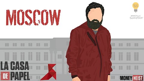 Moscow | La casa de Papel | Money Heist | Digital Art Illustration