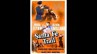 Western, War Movie | Santa Fe Trail (1940) Errol Flynn, Ronald Reagan COLORIZED Full Movie