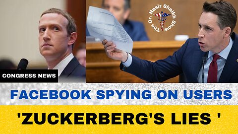 Josh Hawley Explodes on Mark Zuckerberg Lack of Recall Says Facebook Spying on Users Everyday