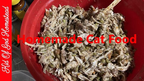 Homemade Cat Food