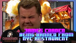 James Corden being Banned from NYC restaurant for being a jerk