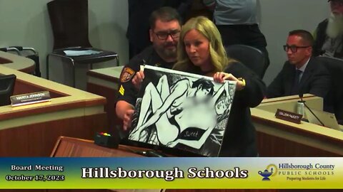 Outraged Florida Mom Stopped From Sharing Book Featuring Nudity And Sex Acts At School Board Meeting