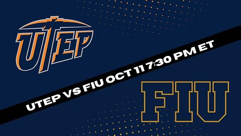 UTEP Miners vs FIU Panthers Prediction and Picks - College Football Picks Week 7
