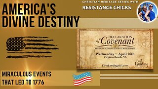 America's Divine Destiny: Miraculous Events That Led to 1776- Christian Heritage Series