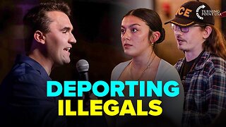 Charlie Kirk Tells Texas College Students That It's Time To DEPORT Illegal Immigrants 👀