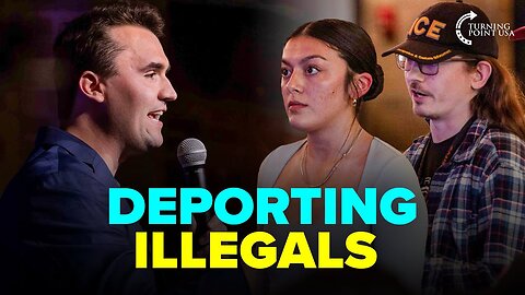 Charlie Kirk Tells Texas College Students That It's Time To DEPORT Illegal Immigrants 👀