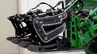 YOU'VE NEVER SEEN A GRAPPLE LIKE THIS!! Introducing The IRON FIST GRAPPLE for Compact Tractors!