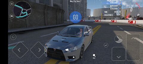 Online driving game play