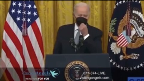 HILARIOUS! Biden Get's Help From "Visiting Angels"