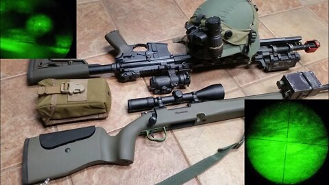 NVG Passive aiming: Optic selection