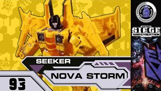 Transformers: Siege SEEKER NOVA STORM [Voyager, 2019] | Kit Reviews #93