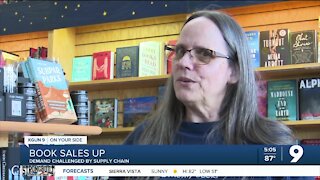 Local bookstore sees book sales rise during pandemic