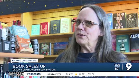 Local bookstore sees book sales rise during pandemic