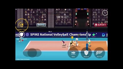 The Spike Volleyball - Mobile Beta Edition #11 - S-Tier Team vs Iron Wall / Sanghyeon / Nishikawa
