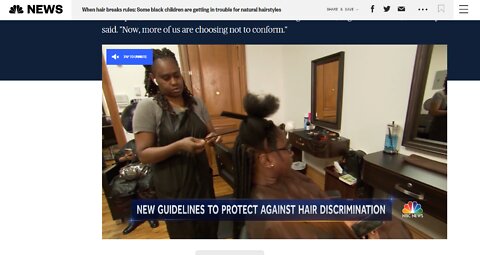 Liberty Conspiracy - DC's CROWN Act Forbids 'Hair Discrimination' - We Learn Bigger Lesson 3-27-22