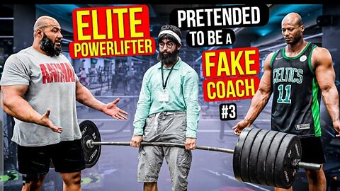 Elite Powerlifter Pretended to be a FAKE TRAINER #3 | Anatoly Aesthetics in Public