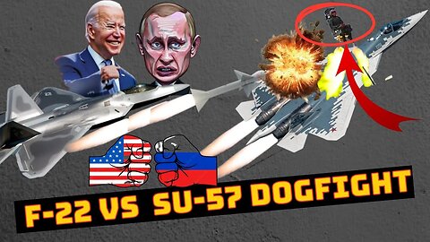 Who Will Reclaim the Skies? F-22 Raptor vs. Su-57 Battle for Air Supremacy! #F22Raptor #Su57
