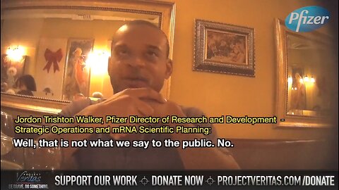 Pfizer | "We Are Exploring, Why Don't We Just Mutate the Virus Ourselves? So We Could Preemptively Develop New Vaccines." - Jordan Trishton Walker, Pfizer Director of Research & Development Strategic Operations & mRNA Planning