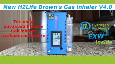 H2Life BG4 Hydrogen Browns gas inhaler for health
