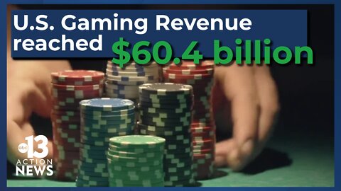 $60.4 billion reached in 2022 for U.S. gaming revenue, American Gaming Association report shows