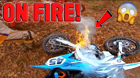 I'M ON FIRE! - Best Motorcycle Road Rage, Crashes, Close Calls of 2022 [Ep.17]