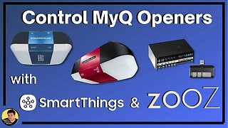 Control Any Garage Door Opener in SmartThings - Including Chamberlain Openers