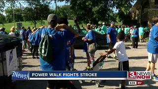 Power walk fights Stroke
