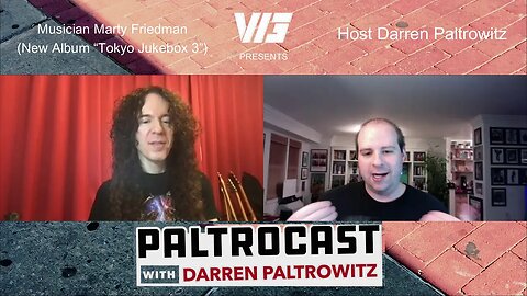 Marty Friedman (new album "Tokyo Jukebox 3") interview with Darren Paltrowitz