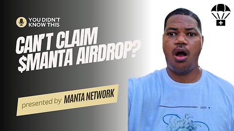 Claim Your $MANTA Network Airdrop Asap. $MANTA 100X?