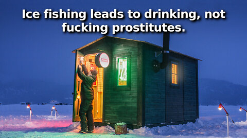 Hudson Ohio Mayor Claims Ice Fishing Shacks on the Ice Inevitably Leads to Prostitution 🤣🤣🤣