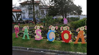 LIVE: Walk City Center "Easter / Pascoa " - Ponta Delgada Azores Portugal - 09.04.2023