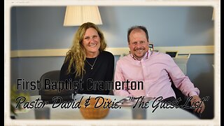 "The Guest List" I First Baptist Cramerton I Wednesday, November 1, 20223 I (Part 1 of 6)