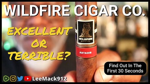 Wildfire Artaios Cigar Review | #leemack912 (S09 E71)