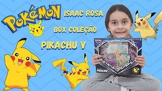 BOX COLEÇÃO PIKACHU V / UNBOXING CARTAS POKEMON