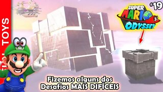 🔴 Super Mario Odyssey #19 - Chegamos a 250 LUAS e ABRIMOS um Reino SECRETO!!! Moon Rocks - Parte 2/4