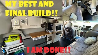 My Best And Final Sienna Camper Build. I AM DONE! Sienna Couple's Camper Full Tour