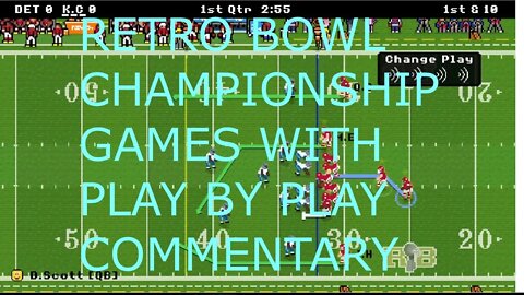 RETRO BOWL SUPER BOWL AND CONFERENCE CHAMPIONSHIP GAMES BACK TO BACK!