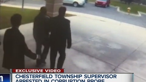 Chesterfield Township supervisor arrested & charged for demanding and taking bribes