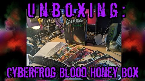 Unboxing: Cyberfrog Bloodhoney Stor-Folio Box by All Caps Comics