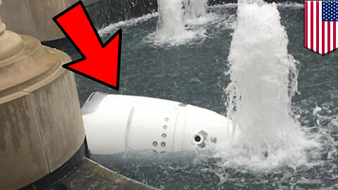 Robot kills itself: Knightscope K5 security robot drowns itself in water fountain - TomoNews