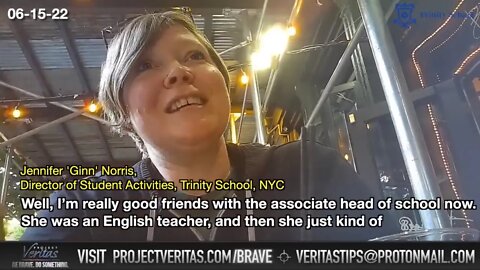 NYC Trinity School Director Sneaks Political Agenda to Student - Project Veritas