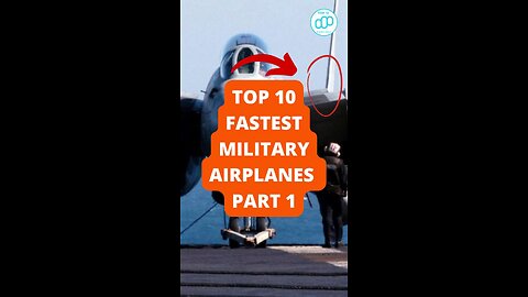Top 10 Fastest Military Airplanes Part 1