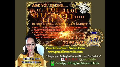 ALERT! Are you Seeing 111, 11 in Repeated Sequence? A Call to Prayer! Seek the Father