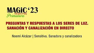 SANACIÓN Y CANALIZACIÓN EN DIRECTO, Noemí Alcázar