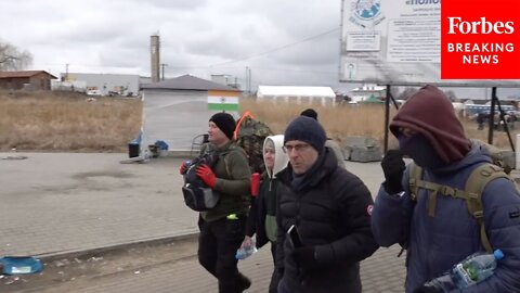 People From Other Countries Arrive At Polish Border To Fight Russians In Ukraine