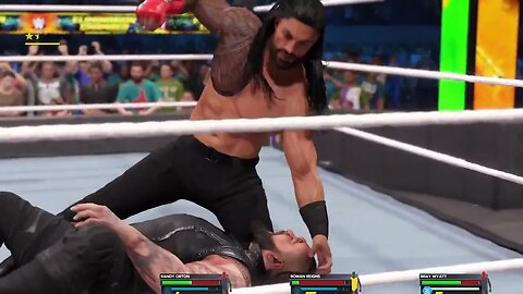 WWE Battle Royal Roman Reigns vs John Cena vs Randy Orton vs Bray Wyatt