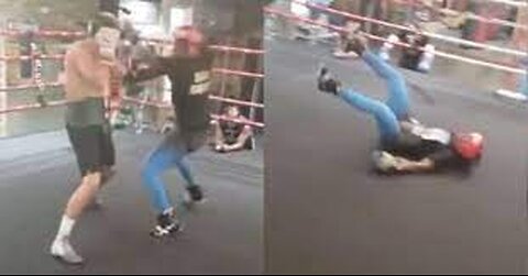 BREAKING Claressa Shields "KNOCKED OUT" in sparring by a MAN !!!!