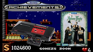 Retroachievements - Família Addams (Master System)