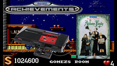 Retroachievements - Família Addams (Master System)