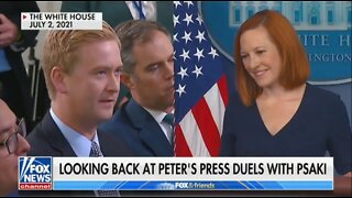 Greatest Hits of Peter Doocy vs Jen Psaki